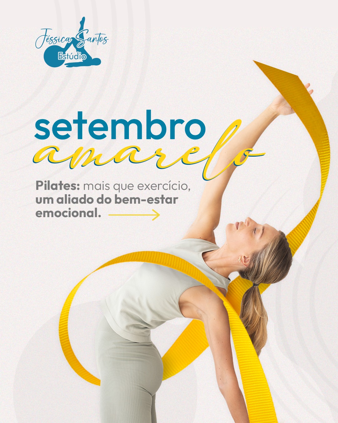 Setembro Amarelo e pilates